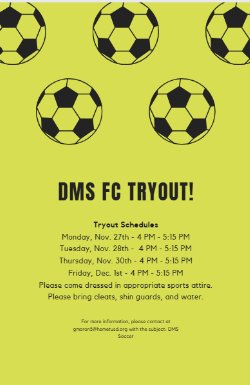 Boys Soccer Tryouts